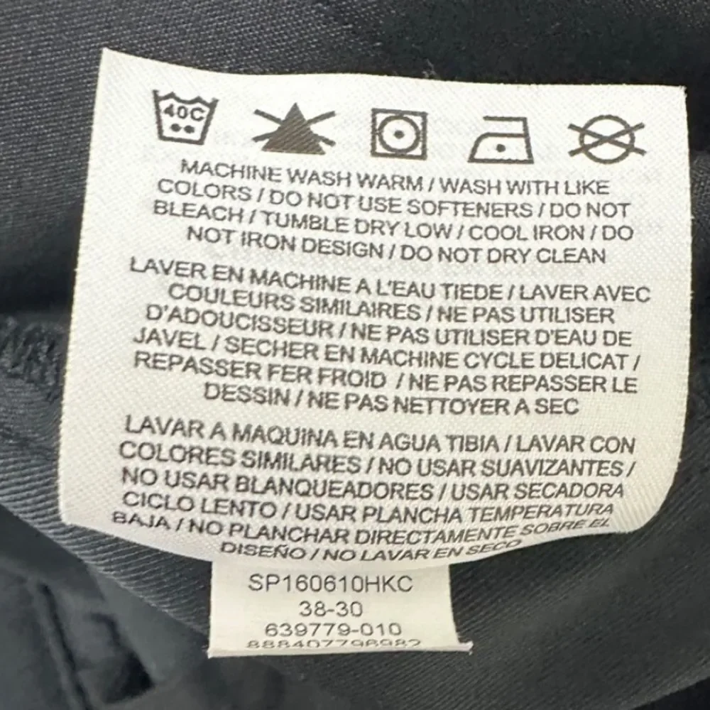 Nike Golf Dri Fit Black Pants Size 38 x 27.5